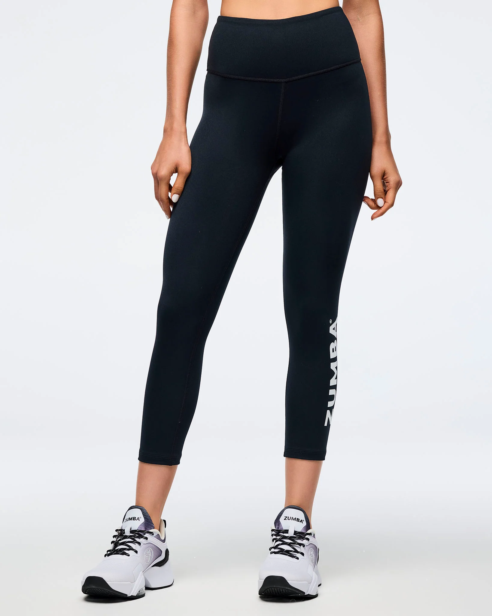 Zumba Basic High Waisted Crop Leggings - Image 3