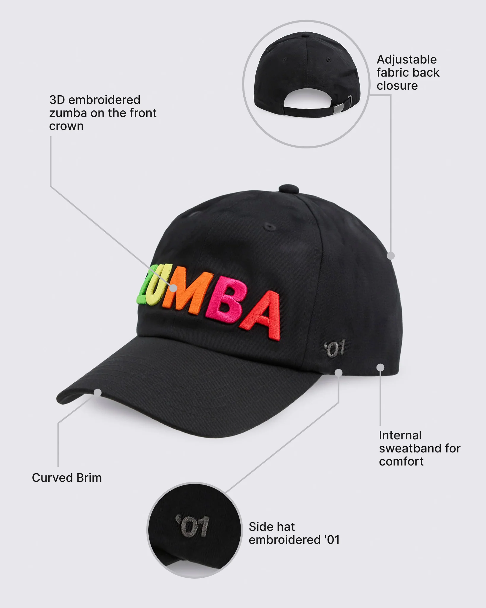 Zumba Core Dad Hat - Image 10