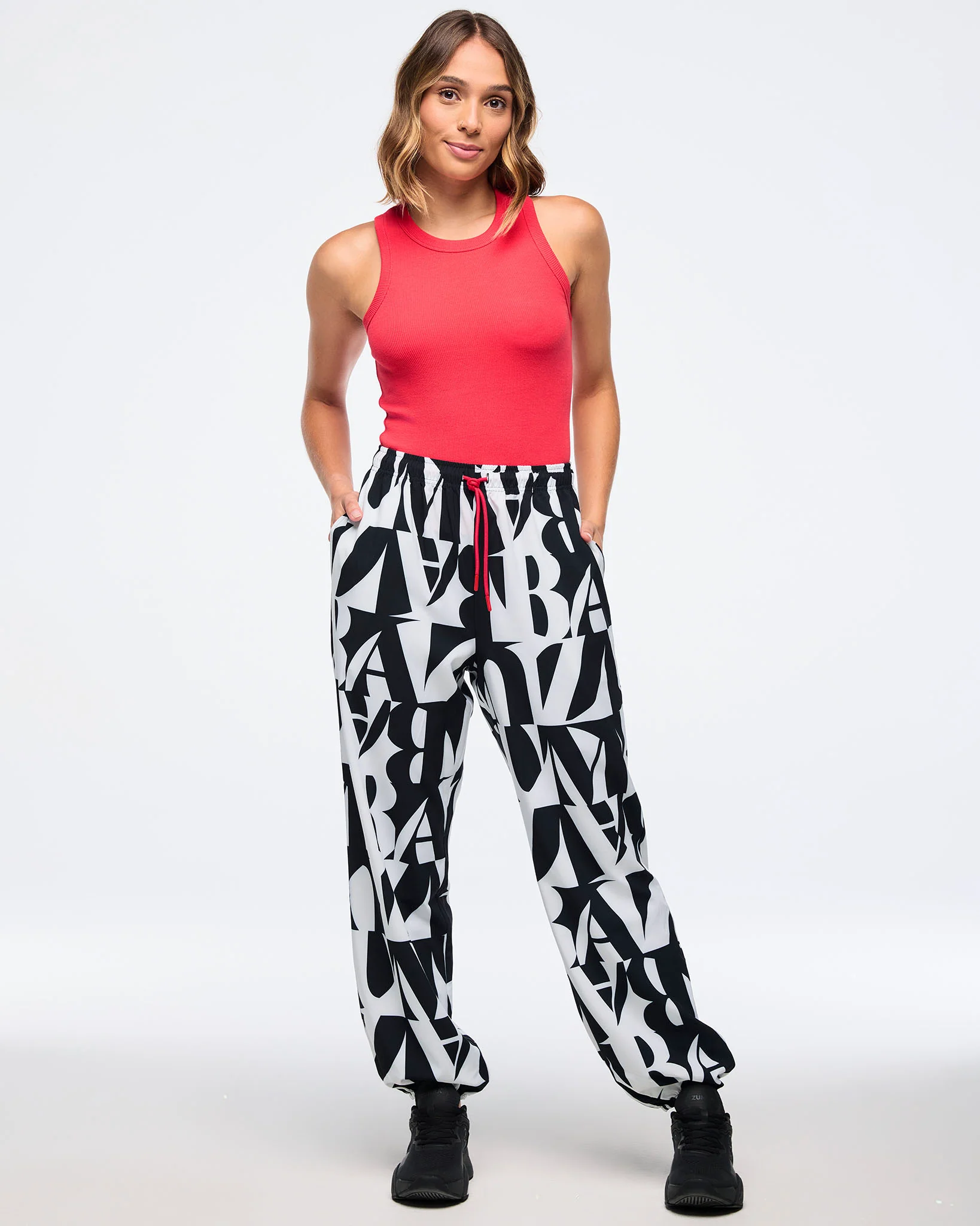 Zumba Haus High Neck Ribbed Tank - Image 5