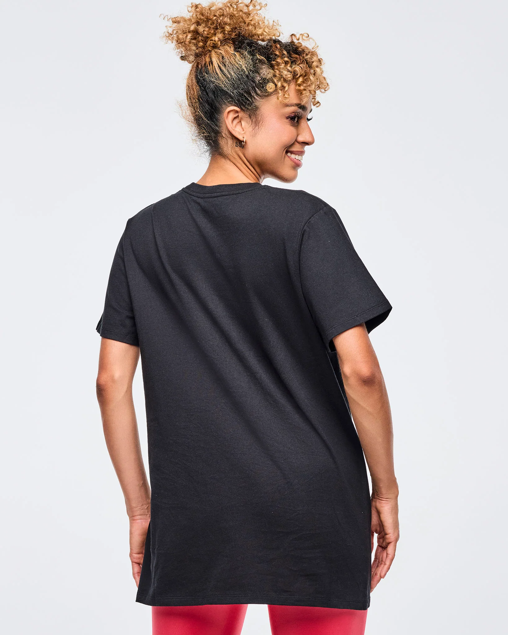Zumba Holiday Unisex Crew Neck Tee - Black - Image 6