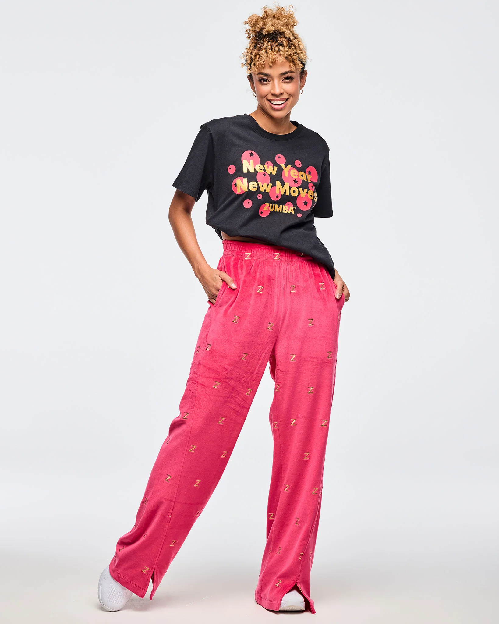 Zumba Holiday Unisex Crew Neck Tee - Black - Image 7