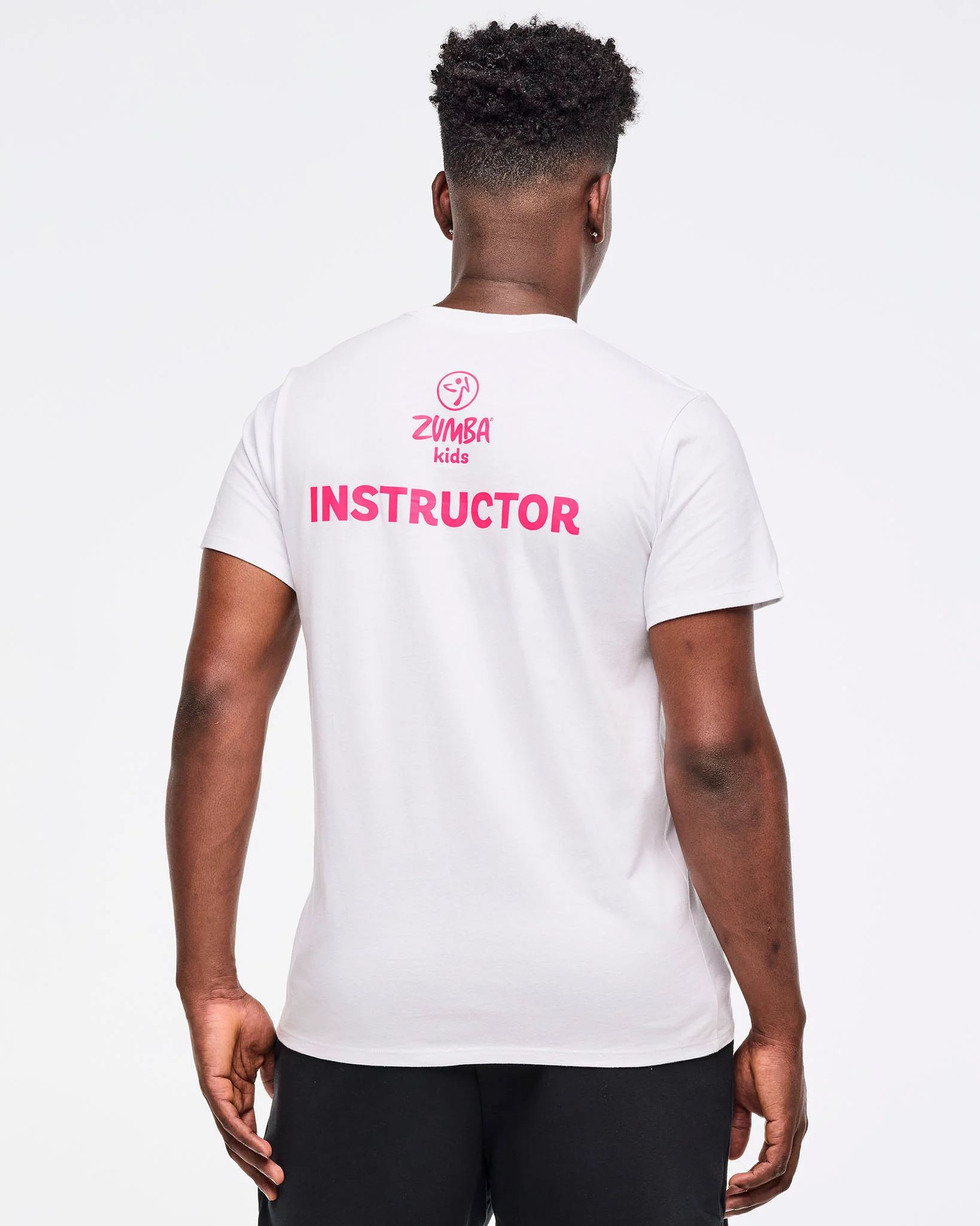 Zumba Kids Instructor Tee - White - Image 4