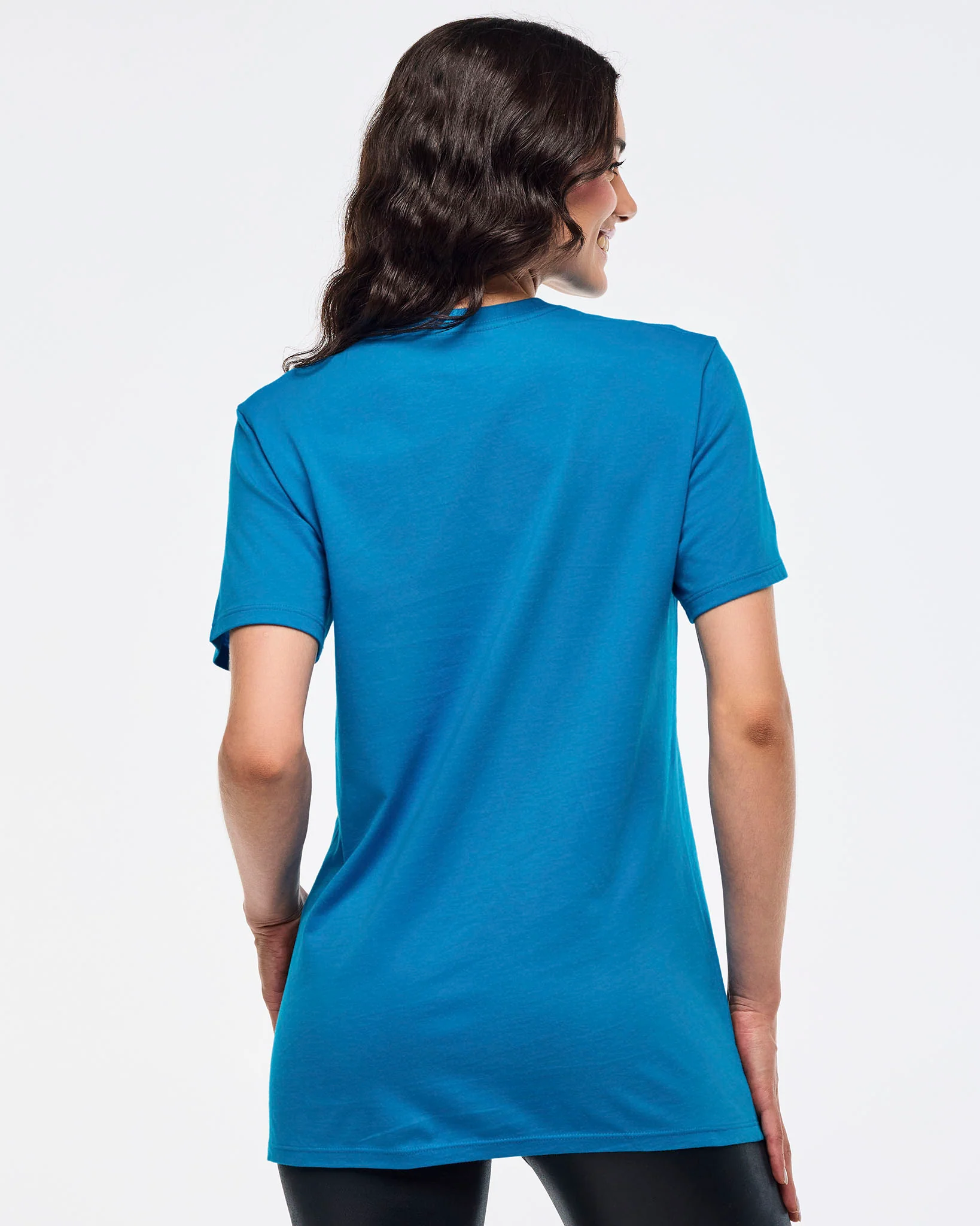 Zumba Libre Crew Neck Tee - Peek-A-Blue - Image 4