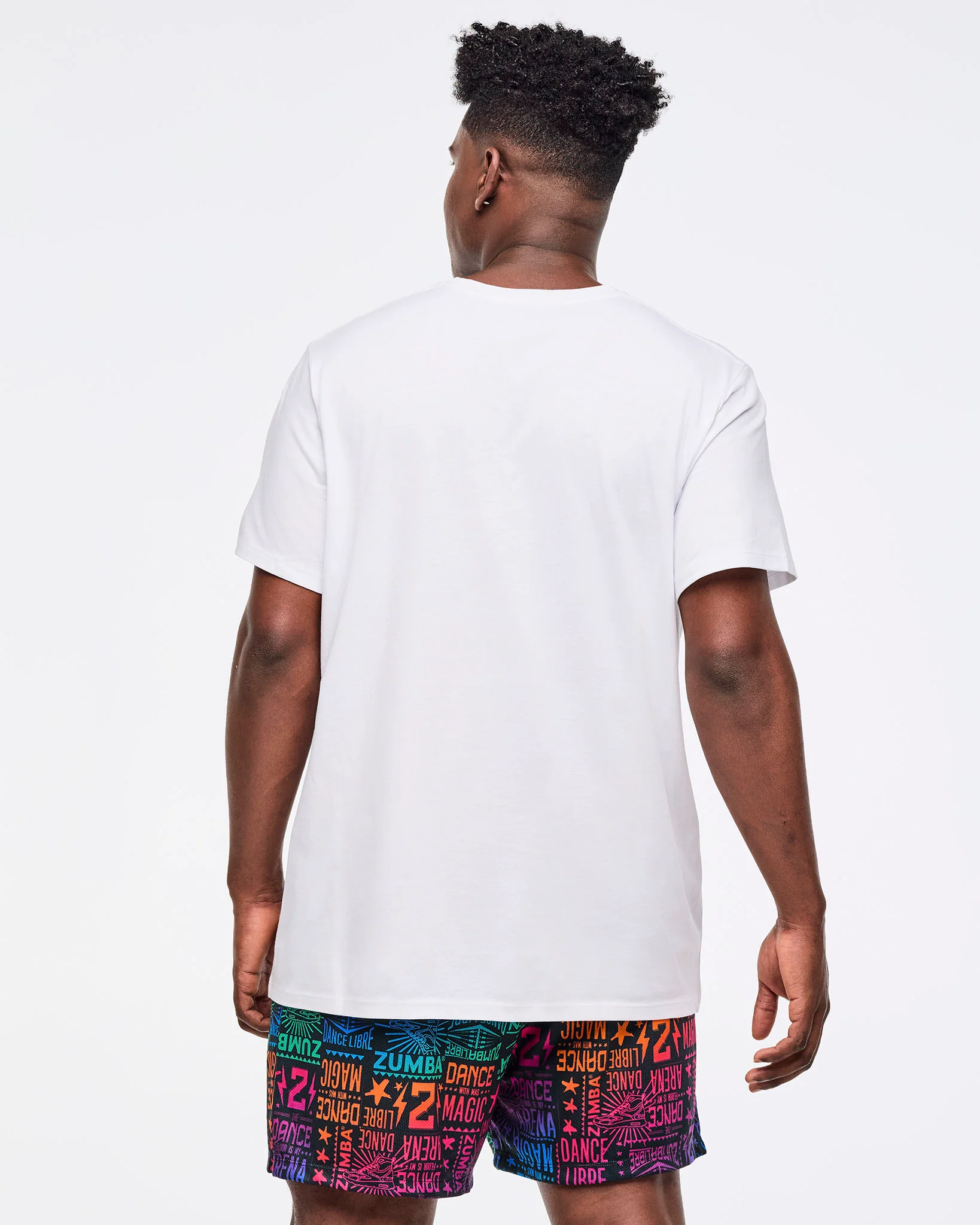 Zumba Libre Crew Neck Tee - Wear It Out White - Image 4