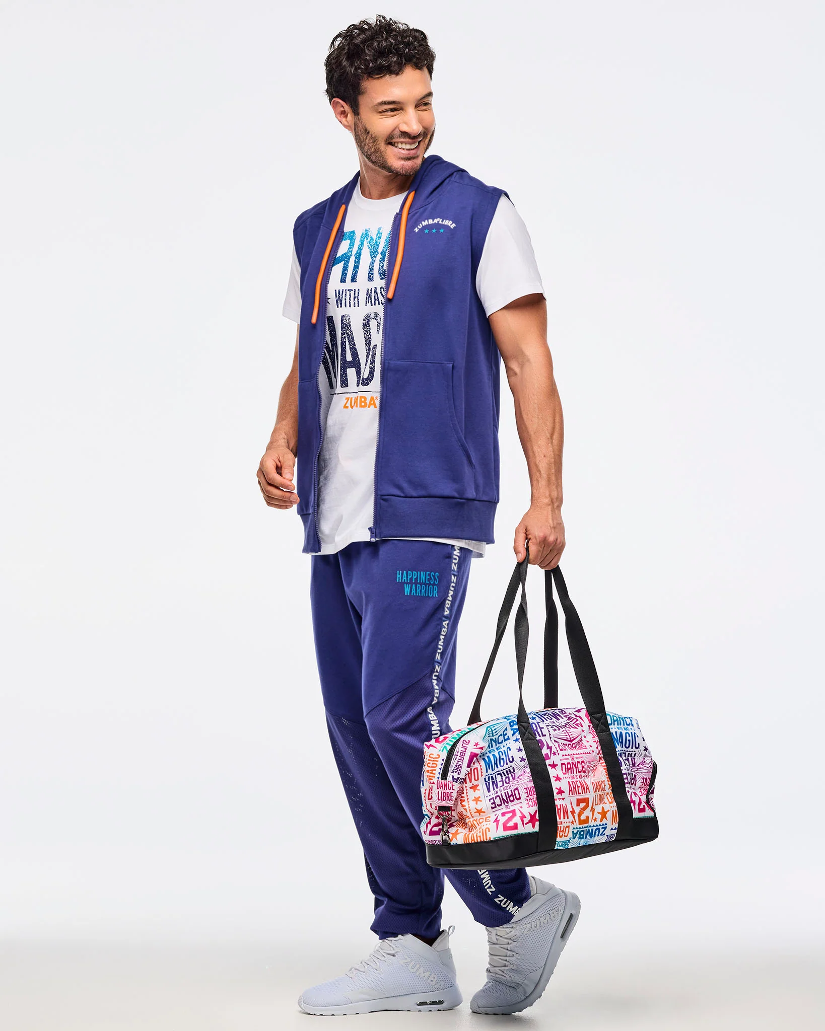 Zumba Libre Crew Neck Tee - Wear It Out White - Image 5