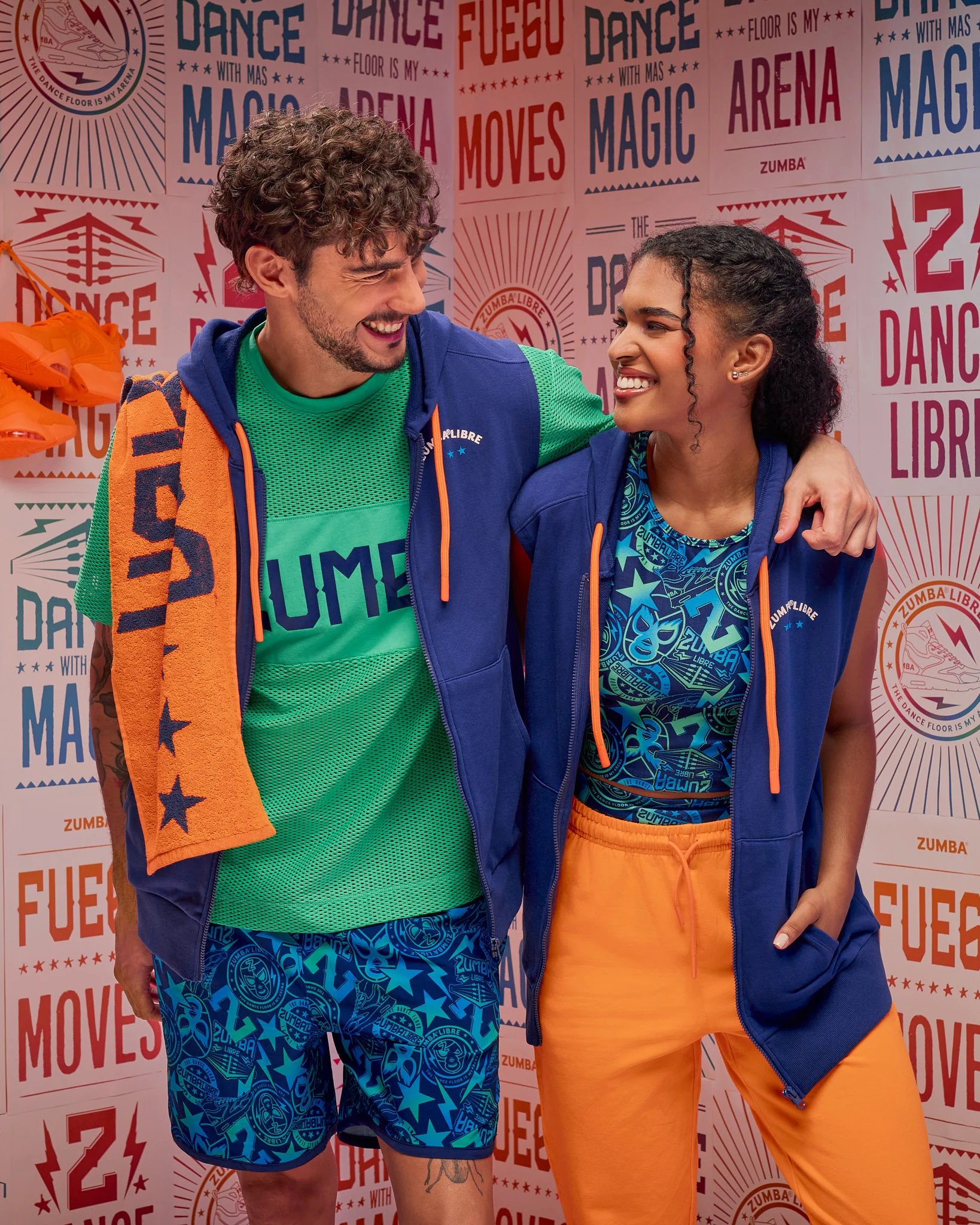 Zumba Libre Men's Sleeveless Zip-Up Hoodie - Image 12