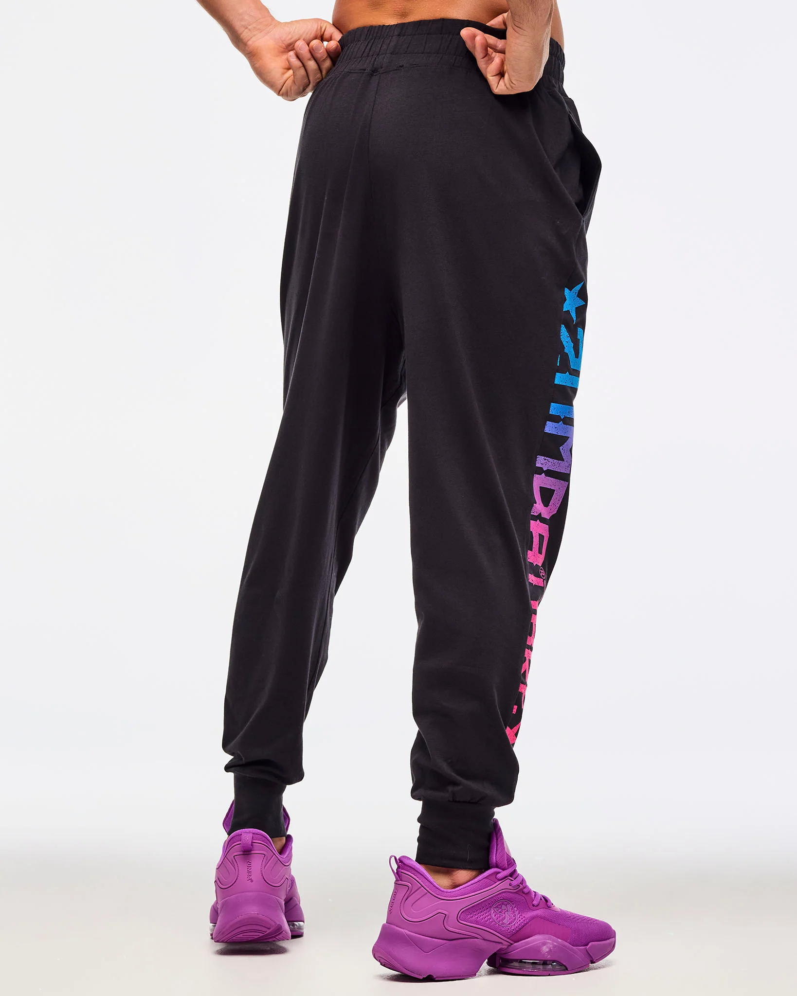 Zumba Libre Knit Drop Crotch Joggers - Image 6