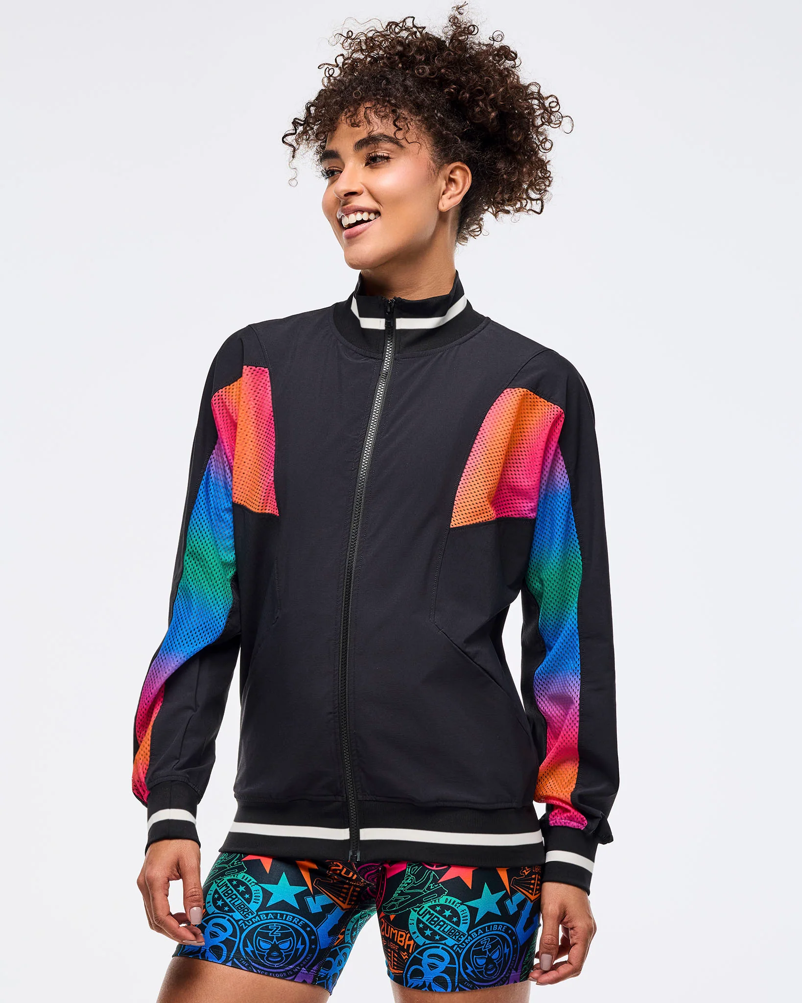 Zumba Libre Men's Oversized Dolman Track Jacket - Image 7