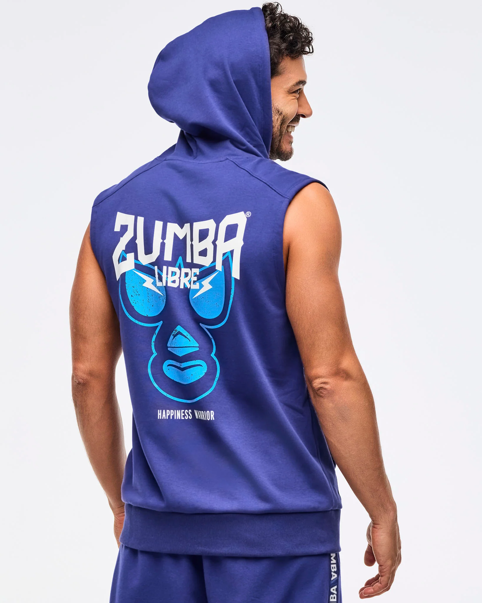 Zumba Libre Men's Sleeveless Zip-Up Hoodie - Image 4