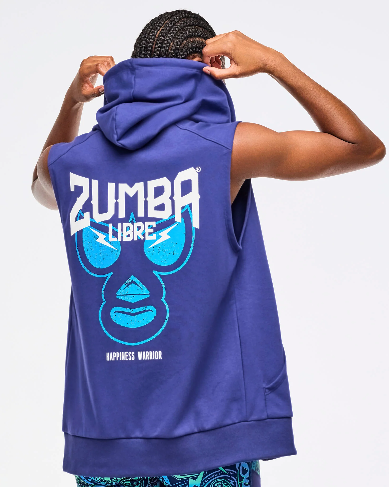 Zumba Libre Men's Sleeveless Zip-Up Hoodie - Image 8