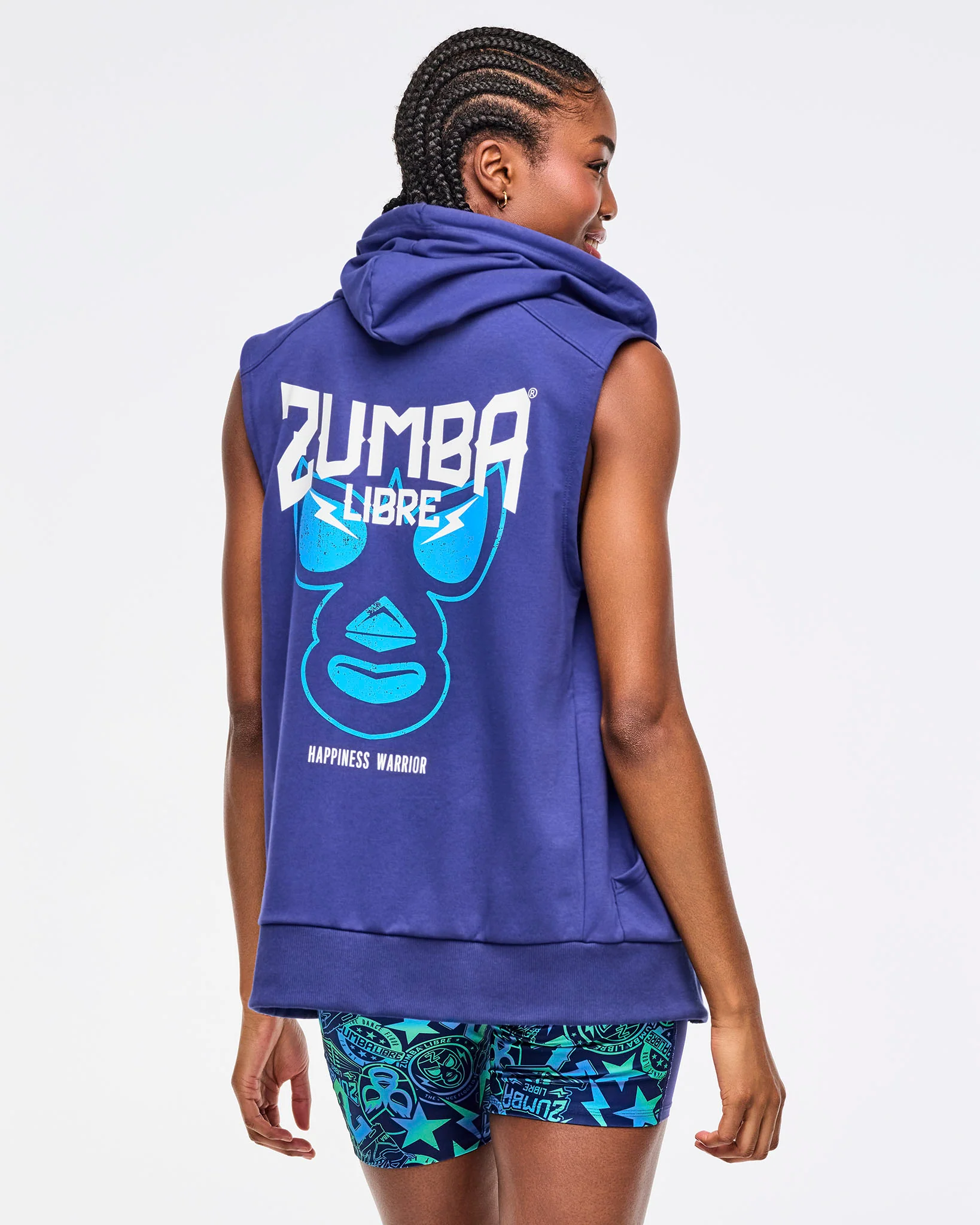 Zumba Libre Men's Sleeveless Zip-Up Hoodie - Image 9