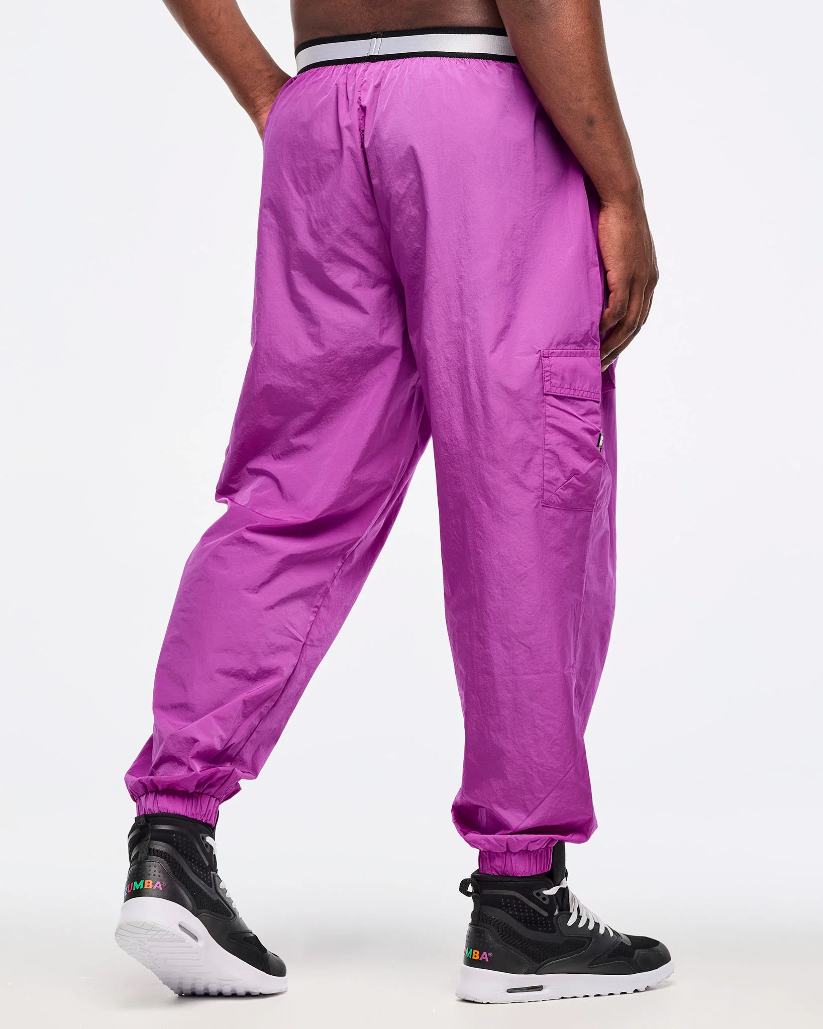Zumba Libre Parachute Cargo Pants With Elastic Waistband - Image 7