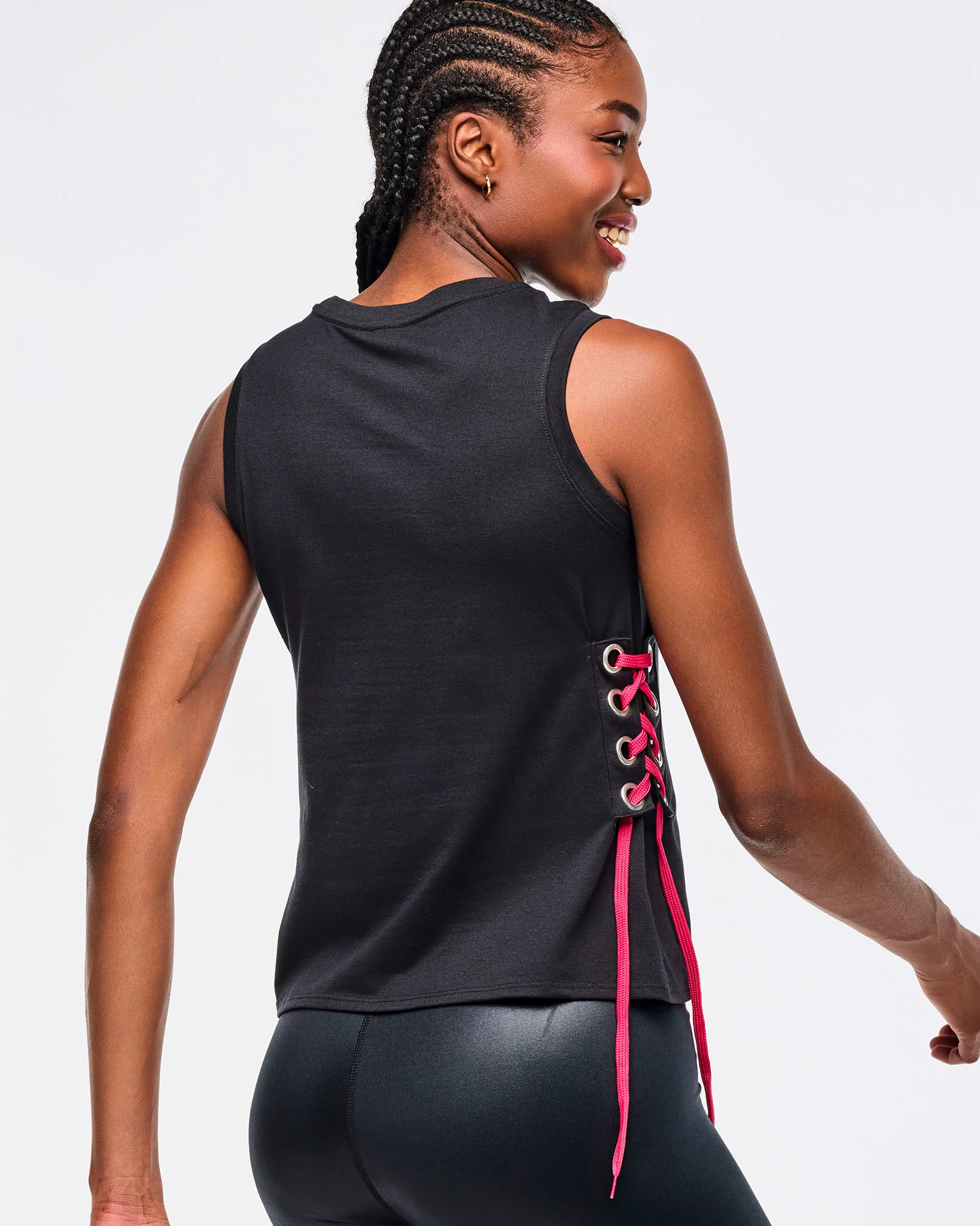 Zumba Libre Tank With Lace Up Detail - Image 7