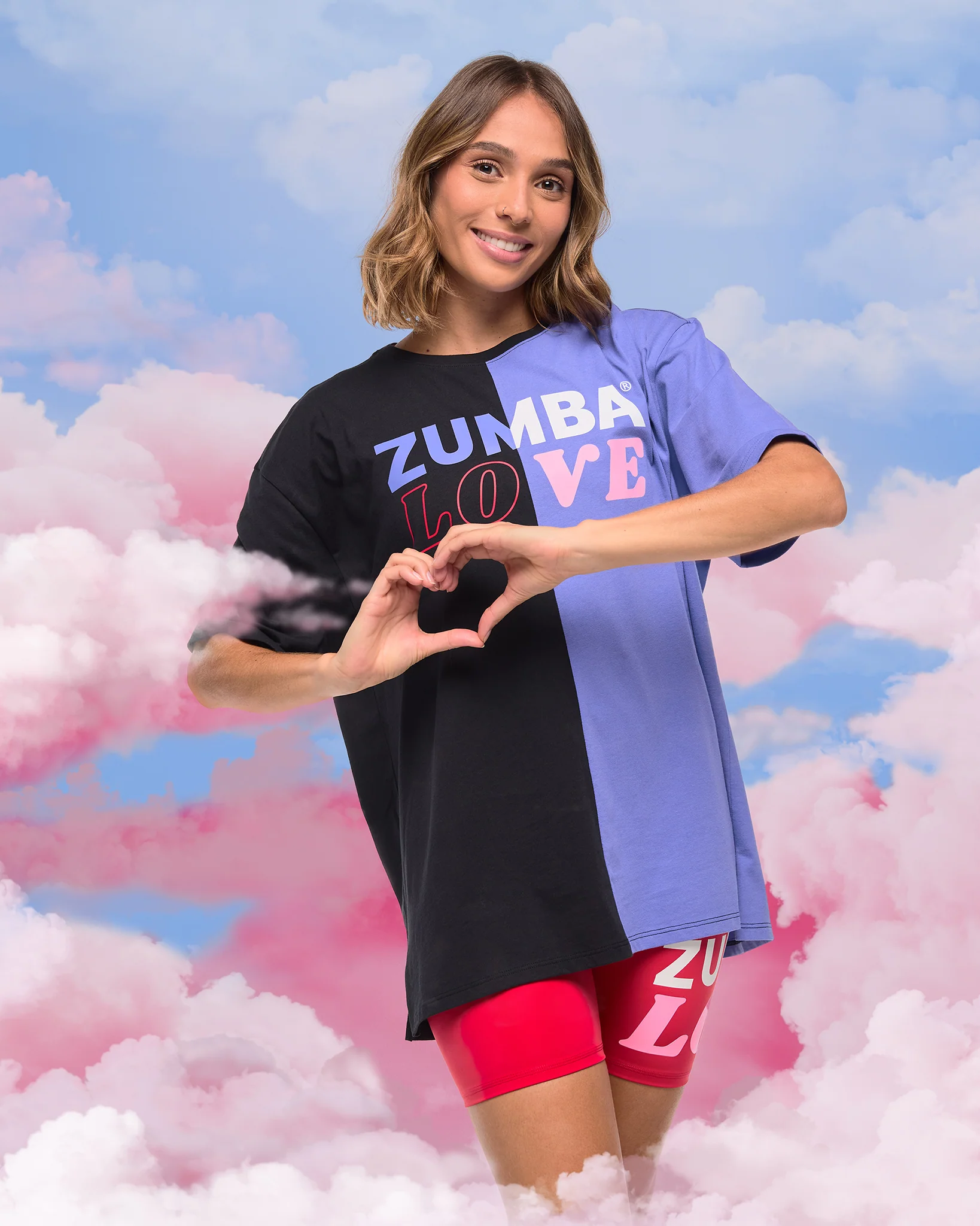 Zumba Love Men's Oversized Crew Neck Tee - Image 5