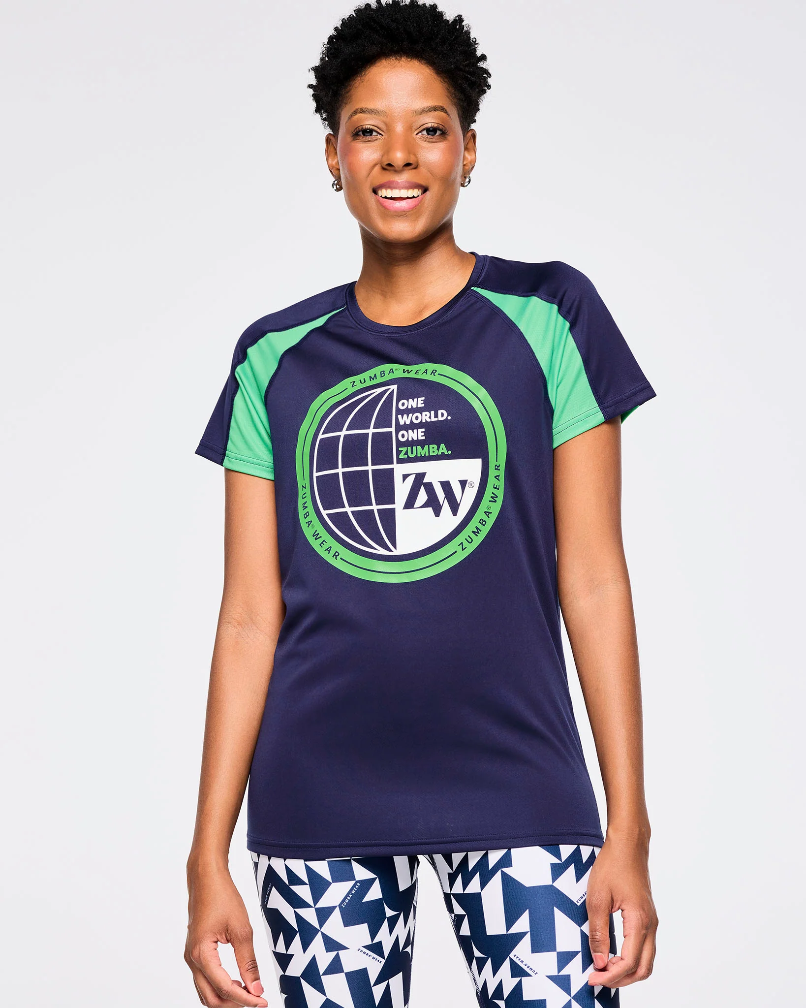 Zumba Out Loud Men's Raglan Crew Neck - Image 4