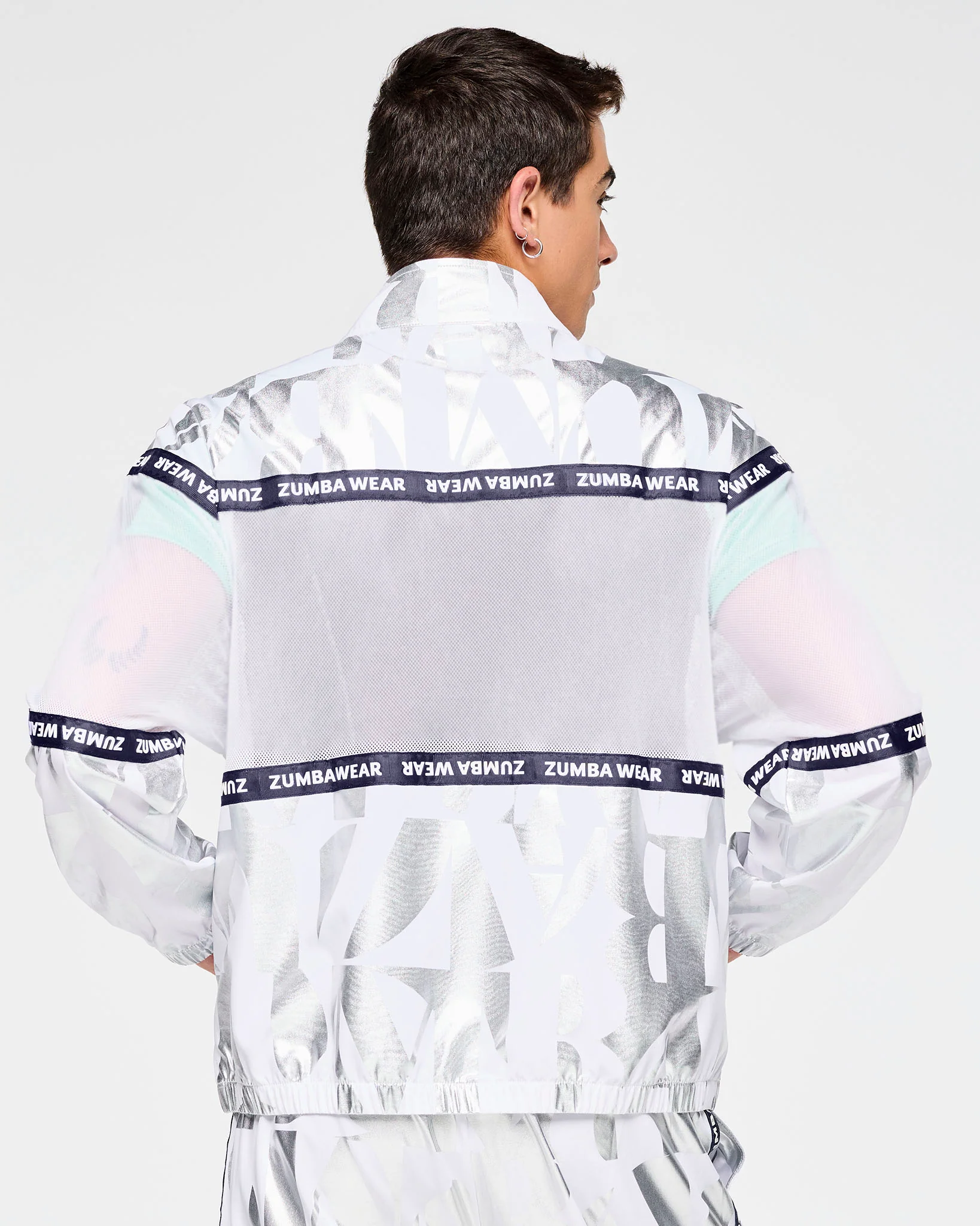 Zumba Out Loud Woven Jacket With Mesh Inserts - Image 7