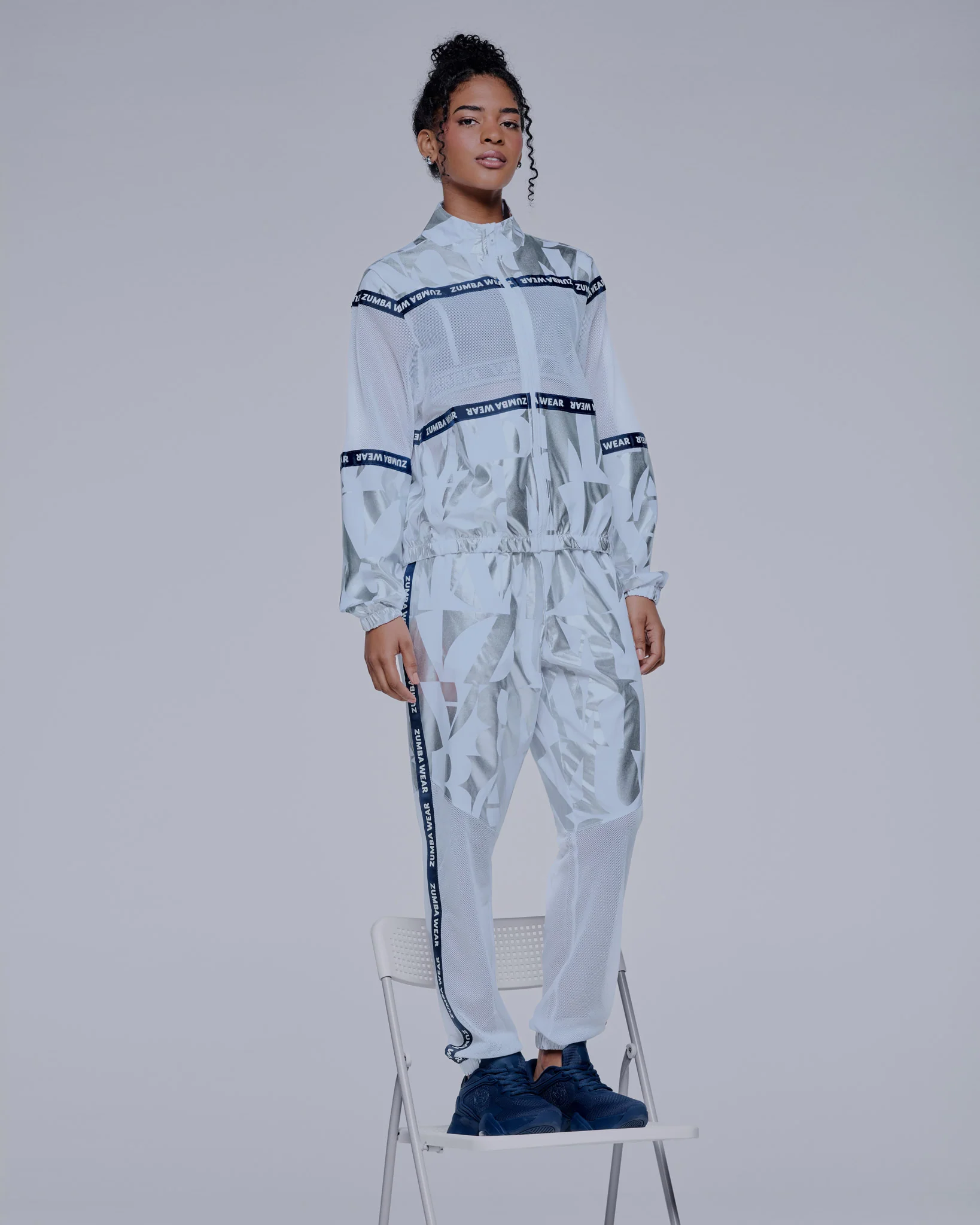 Zumba Out Loud Woven Jacket With Mesh Inserts - Image 8