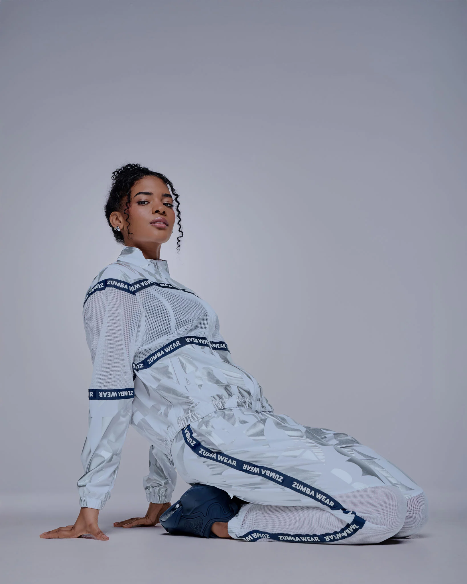 Zumba Out Loud Woven Jacket With Mesh Inserts - Image 9