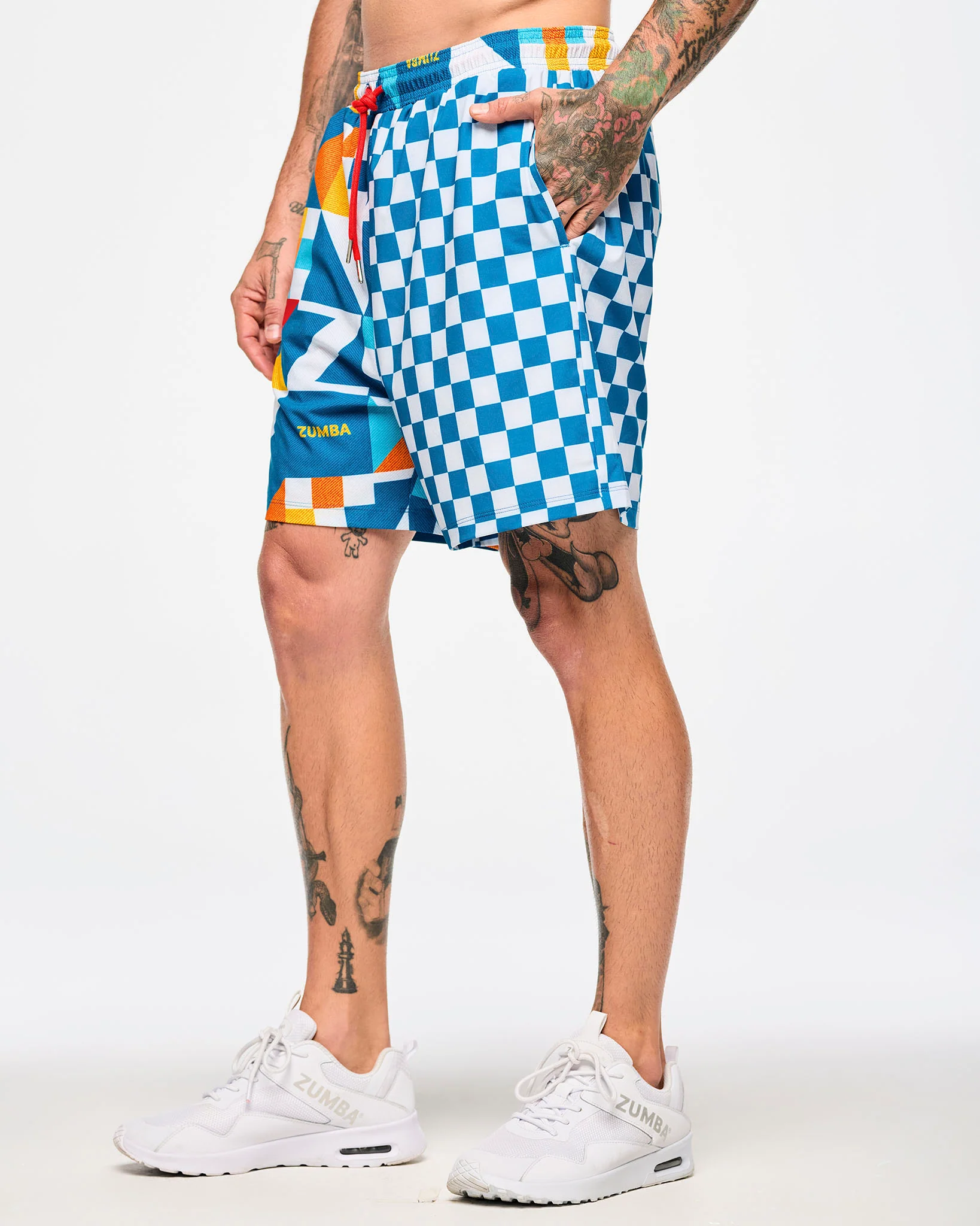Zumba Rays Men's Woven Shorts - Image 2